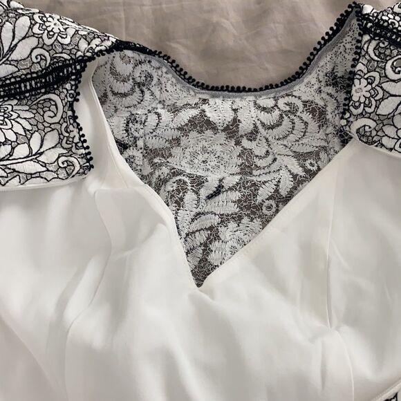 NWT Anthropologie Monique Lhuillier Lace Dress 6P - Picture 14 of 16